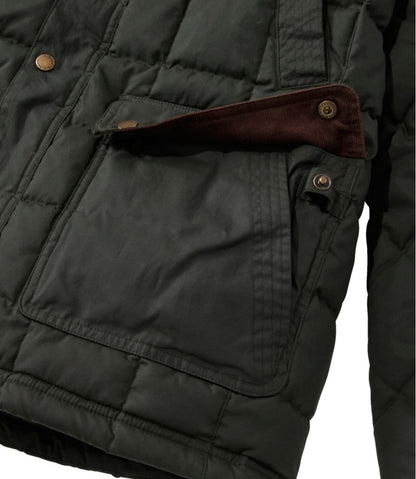 L.L.Bean | Men's Upcountry Waxed Down Hooded Jacket