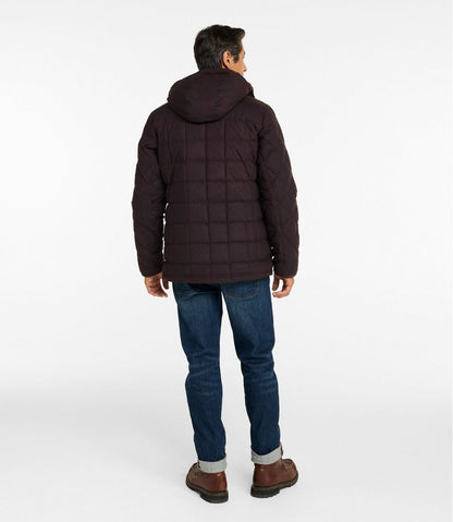 L.L.Bean | Men's Upcountry Waxed Down Hooded Jacket
