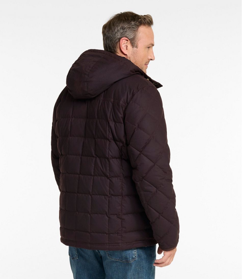 L.L.Bean | Men's Upcountry Waxed Down Hooded Jacket