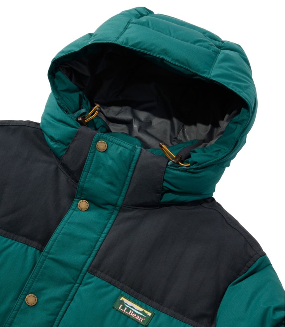 L.L.Bean | Men's Mountain Classic Down Parka, Colorblock