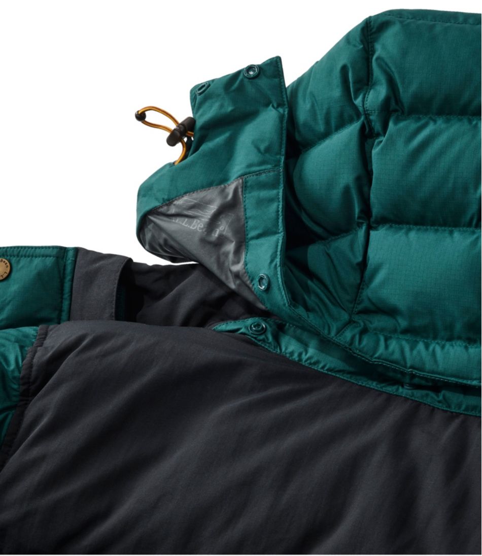 L.L.Bean | Men's Mountain Classic Down Parka, Colorblock