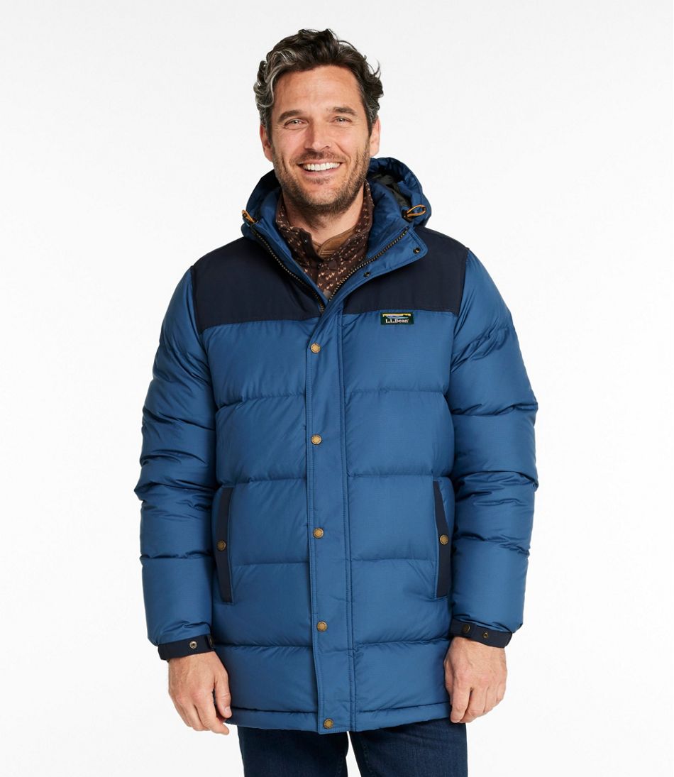 L.L.Bean | Men's Mountain Classic Down Parka, Colorblock