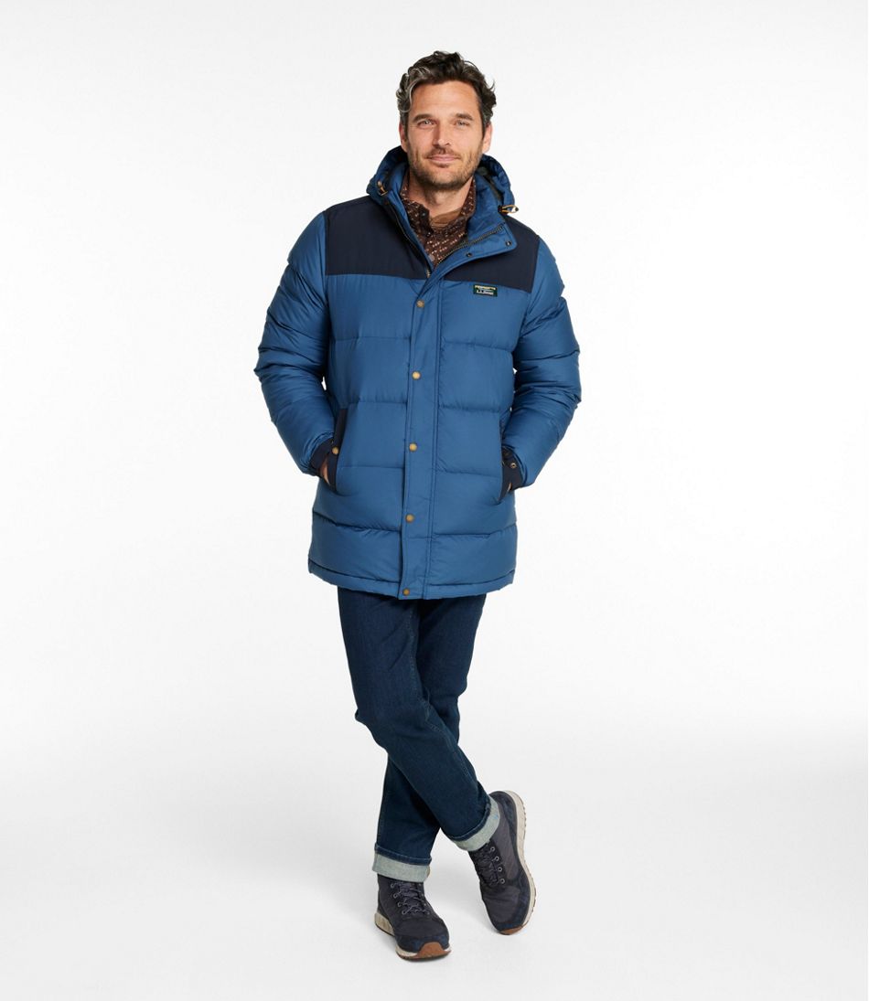 L.L.Bean | Men's Mountain Classic Down Parka, Colorblock