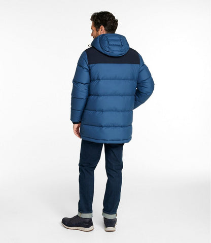 L.L.Bean | Men's Mountain Classic Down Parka, Colorblock