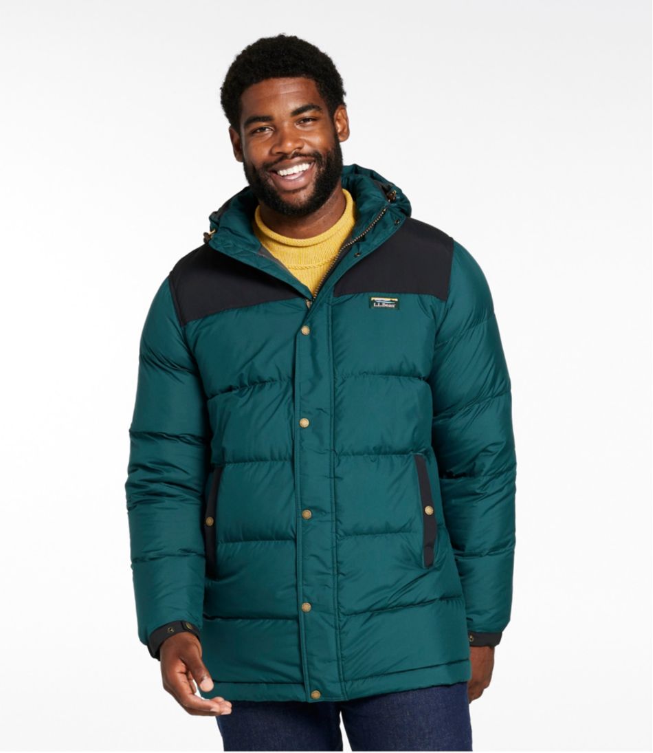 L.L.Bean | Men's Mountain Classic Down Parka, Colorblock