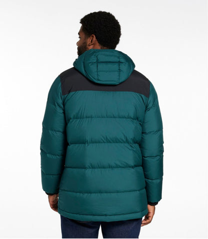 L.L.Bean | Men's Mountain Classic Down Parka, Colorblock