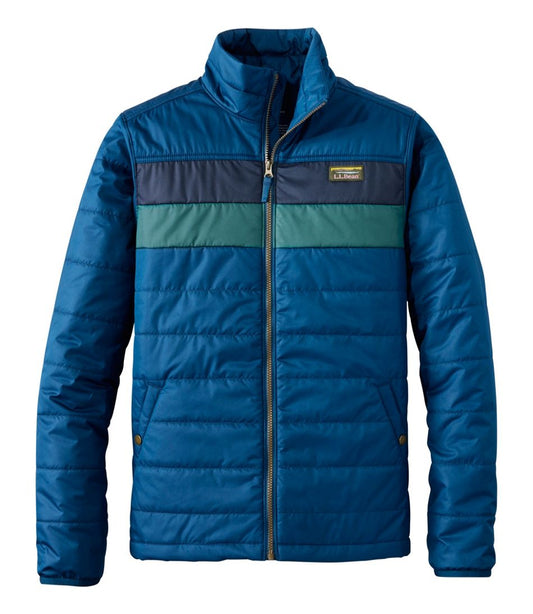 L.L.Bean | Men's Mountain Classic Puffer Jacket, Colorblock