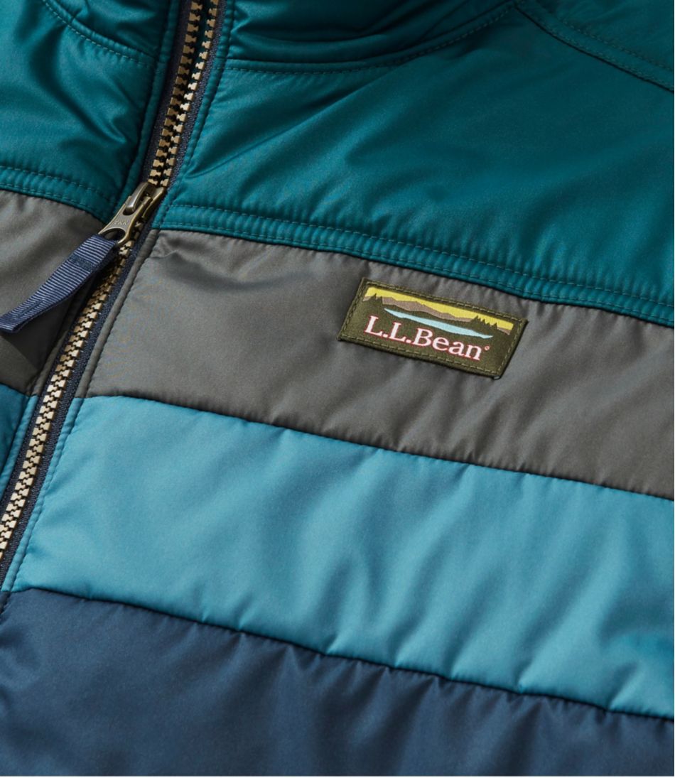 L.L.Bean | Men's Mountain Classic Puffer Jacket, Colorblock