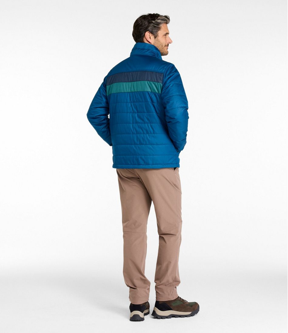 L.L.Bean | Men's Mountain Classic Puffer Jacket, Colorblock