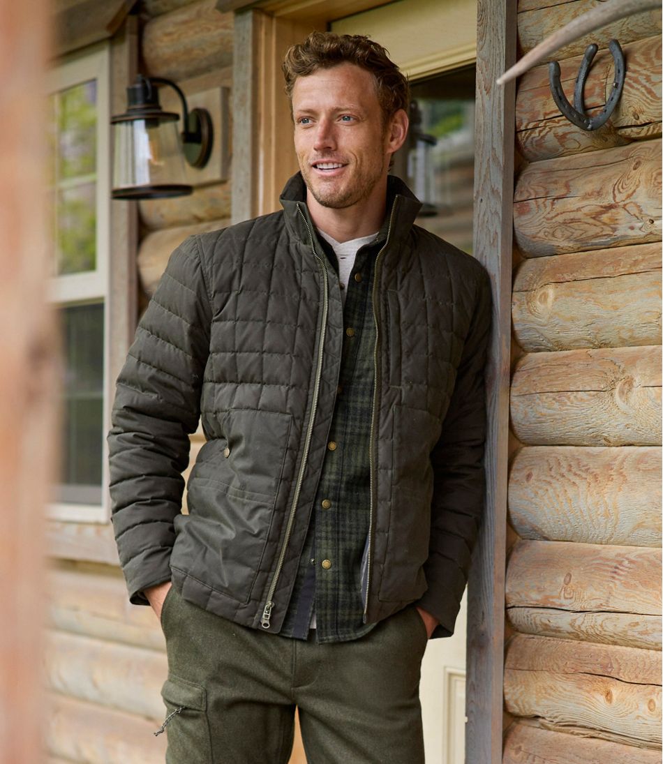 L.L.Bean | Men's L.L.Bean Upcountry Waxed Cotton Down Sweater