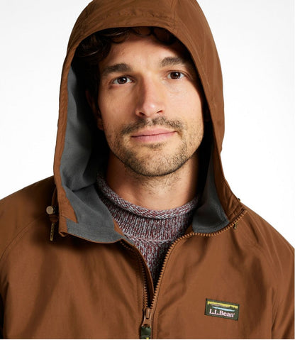 L.L.Bean | Men's Insulated 3-Season Bomber Hooded Jacket, Colorblock