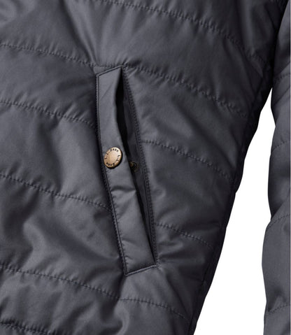 L.L.Bean | Men's Mountain Classic Puffer Hooded Jacket, Colorblock