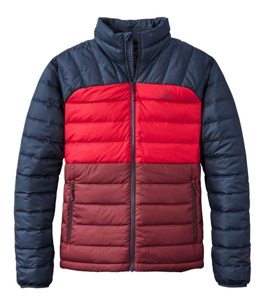 L.L.Bean | Men's Bean's Down Jacket, Colorblock