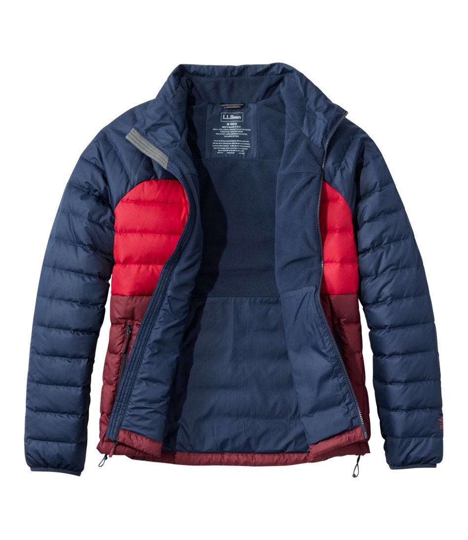 L.L.Bean | Men's Bean's Down Jacket, Colorblock