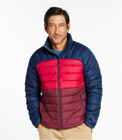 L.L.Bean | Men's Bean's Down Jacket, Colorblock