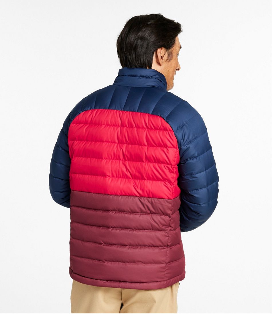 L.L.Bean | Men's Bean's Down Jacket, Colorblock