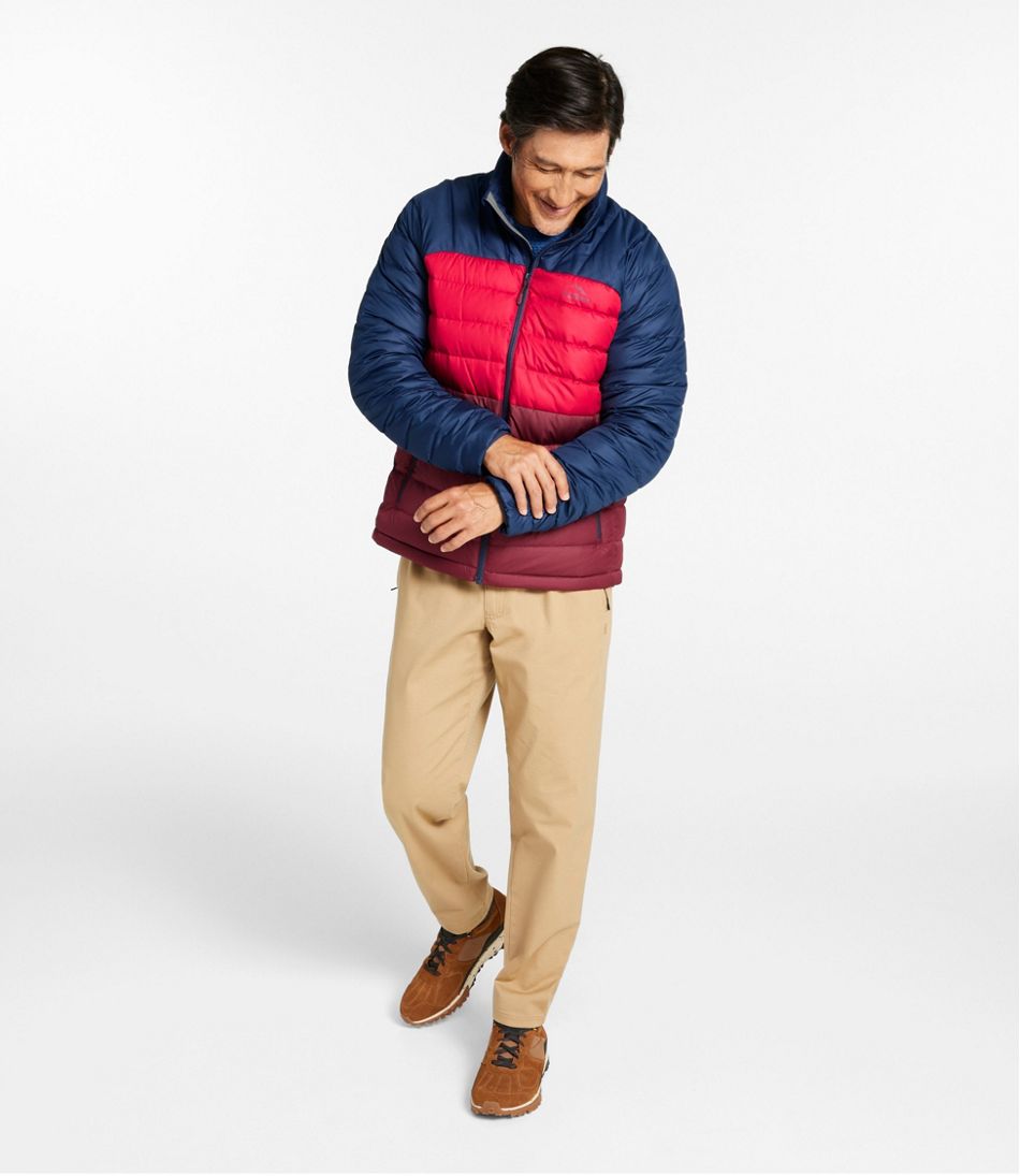 L.L.Bean | Men's Bean's Down Jacket, Colorblock