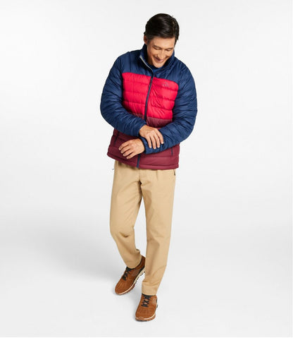 L.L.Bean | Men's Bean's Down Jacket, Colorblock