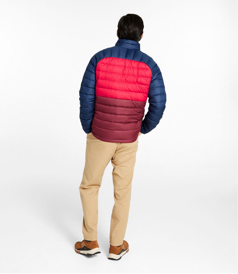 L.L.Bean | Men's Bean's Down Jacket, Colorblock