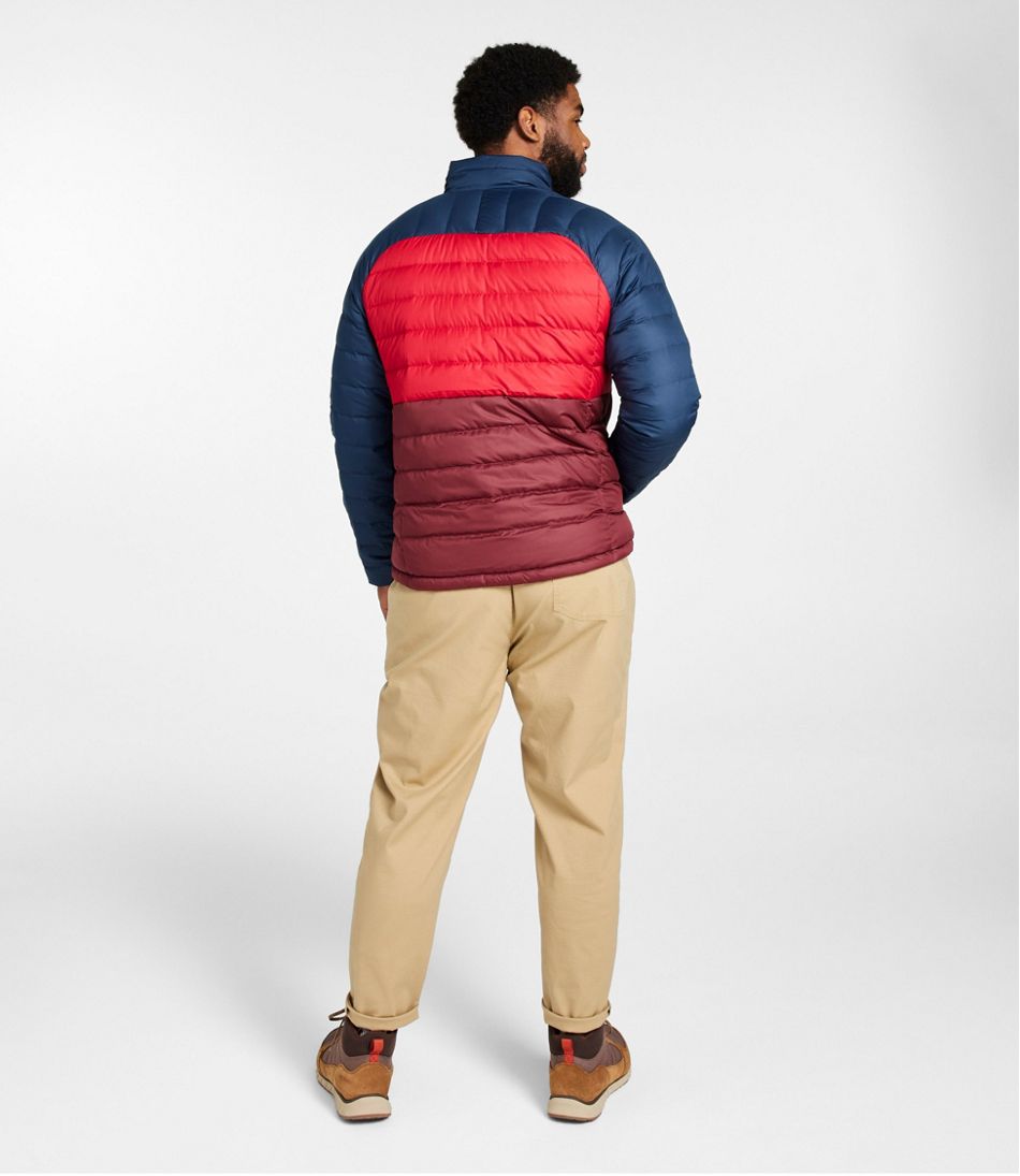 L.L.Bean | Men's Bean's Down Jacket, Colorblock