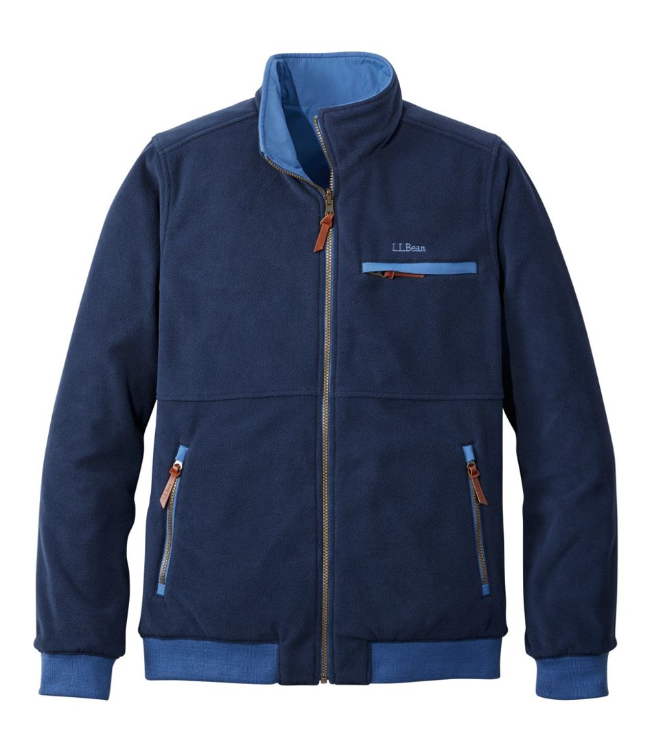 L.L.Bean | Men's Reversible Warm-Up Jacket