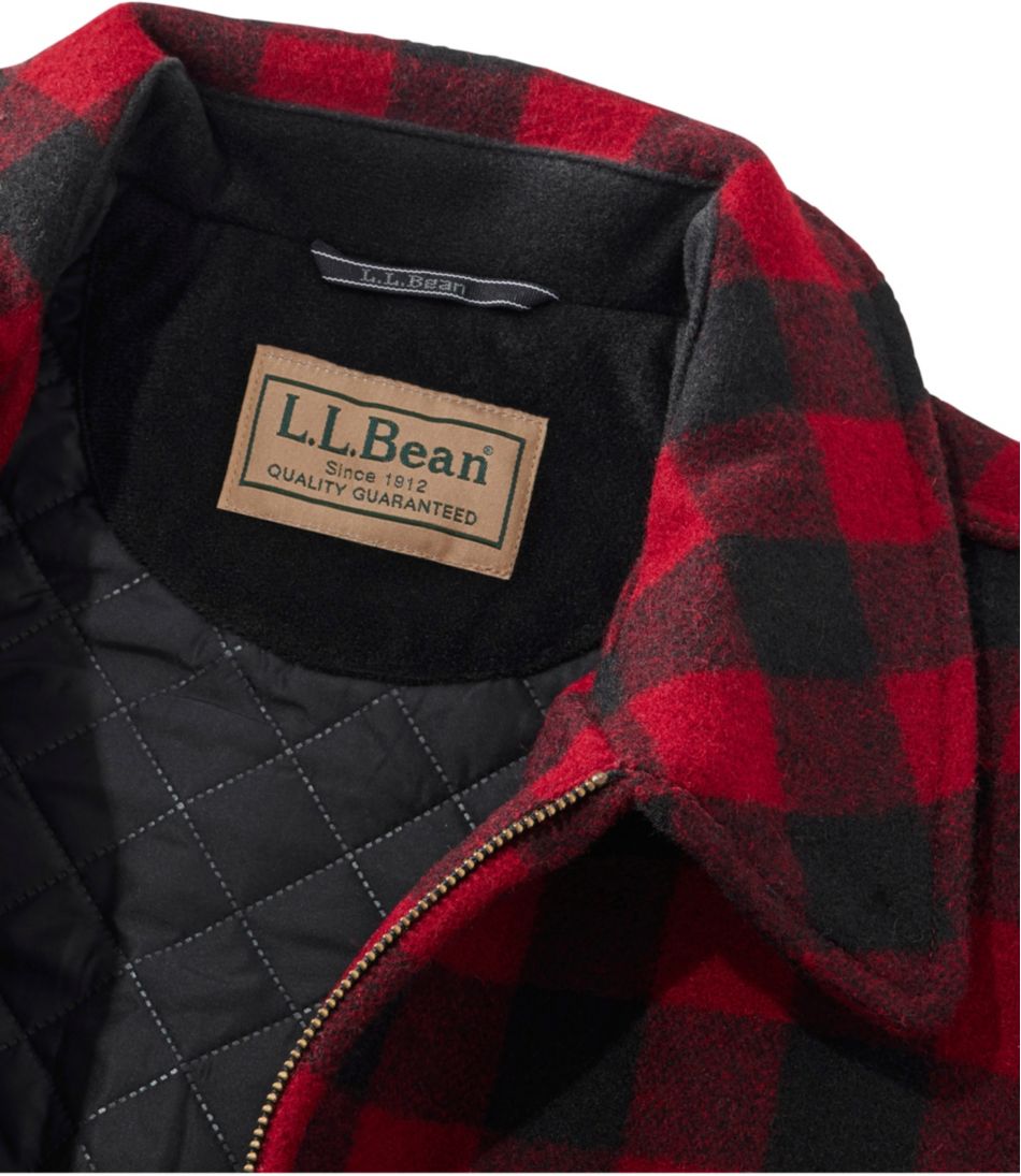 L.L.Bean | Men's Maine Guide Zip-Front Jac-Shirt with PrimaLoft, Plaid