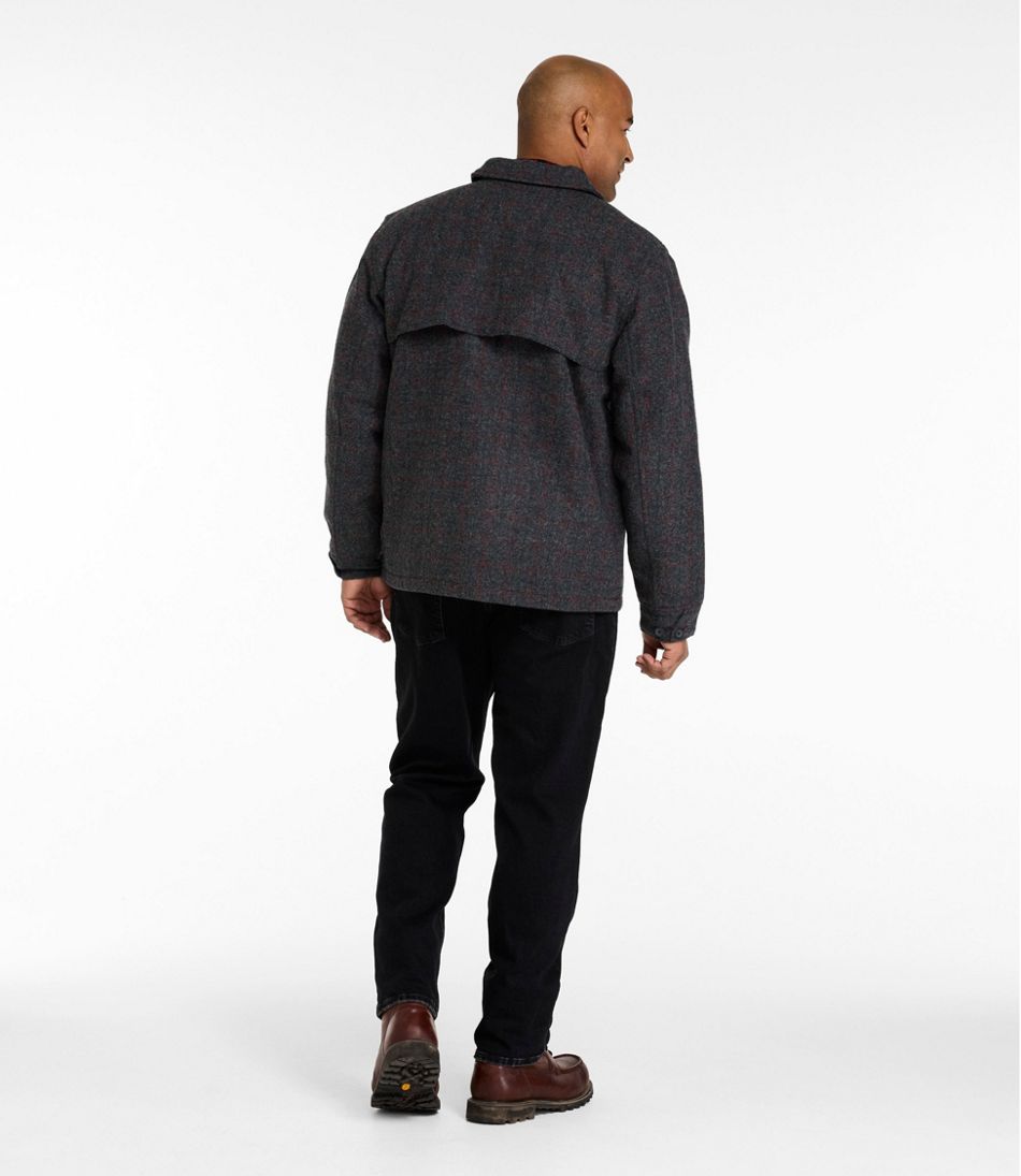L.L.Bean | Men's Maine Guide Zip-Front Jac-Shirt with PrimaLoft, Plaid