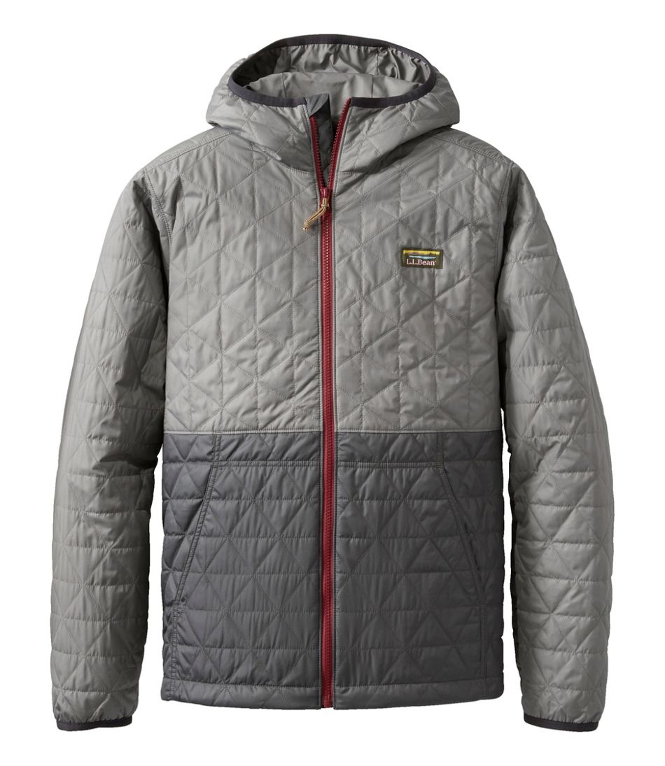 L.L.Bean | Men's Katahdin Insulated Hoodie, Colorblock