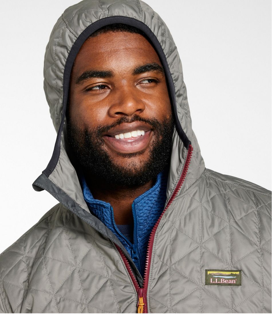 L.L.Bean | Men's Katahdin Insulated Hoodie, Colorblock