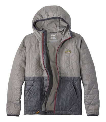 L.L.Bean | Men's Katahdin Insulated Hoodie, Colorblock