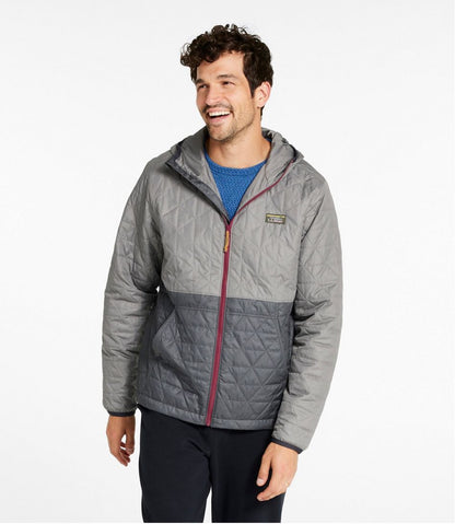 L.L.Bean | Men's Katahdin Insulated Hoodie, Colorblock