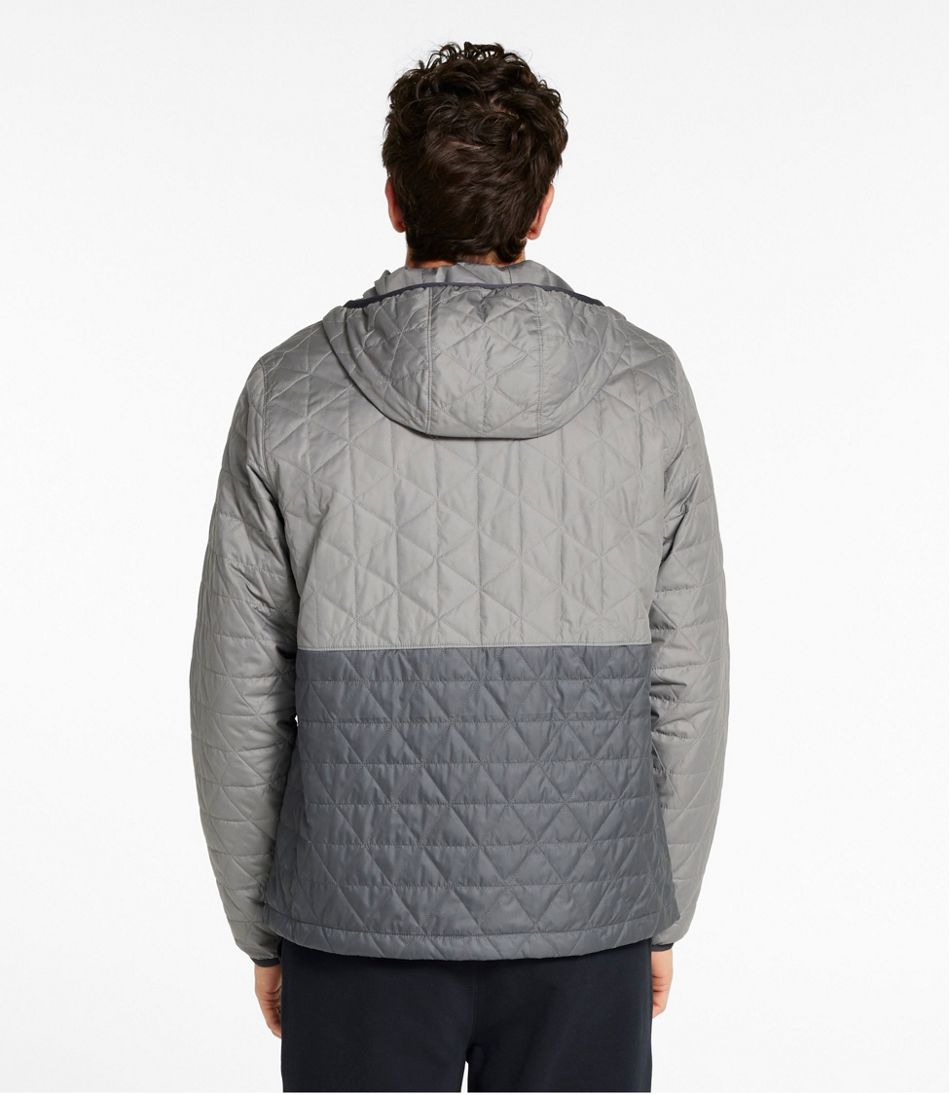 L.L.Bean | Men's Katahdin Insulated Hoodie, Colorblock