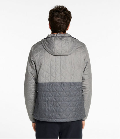 L.L.Bean | Men's Katahdin Insulated Hoodie, Colorblock