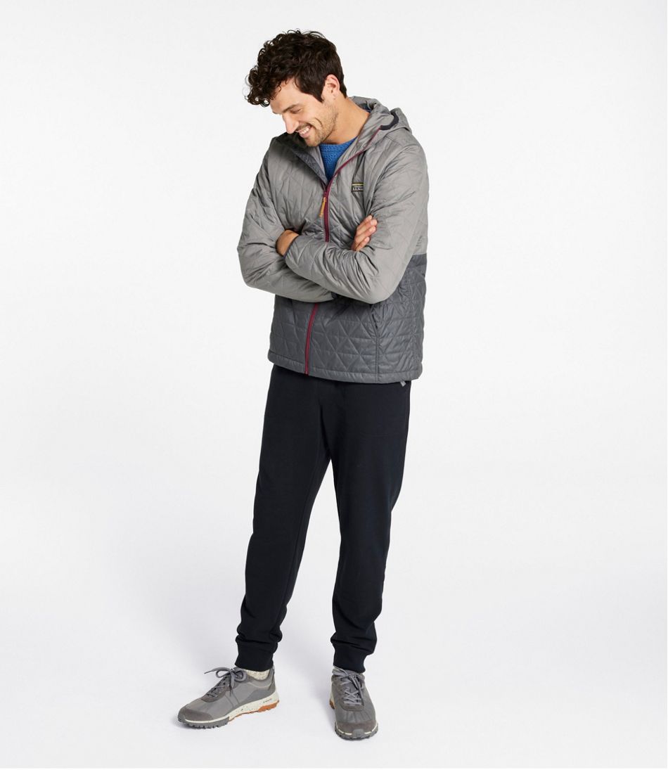 L.L.Bean | Men's Katahdin Insulated Hoodie, Colorblock