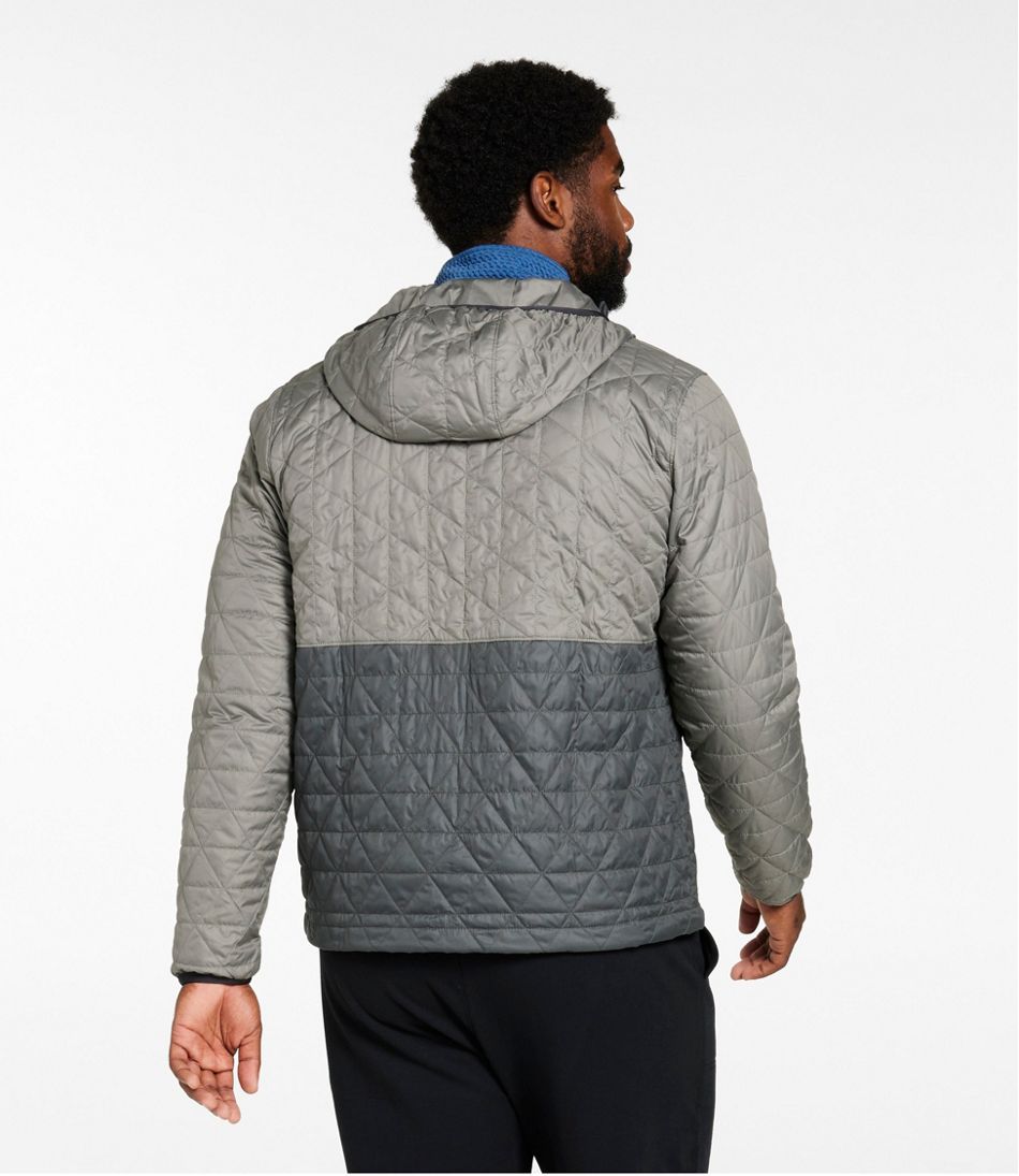 L.L.Bean | Men's Katahdin Insulated Hoodie, Colorblock
