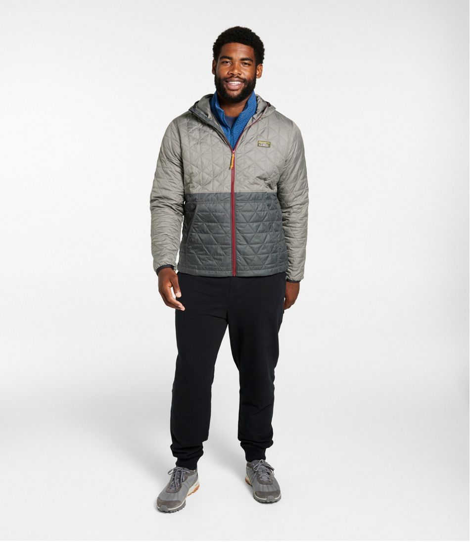 L.L.Bean | Men's Katahdin Insulated Hoodie, Colorblock