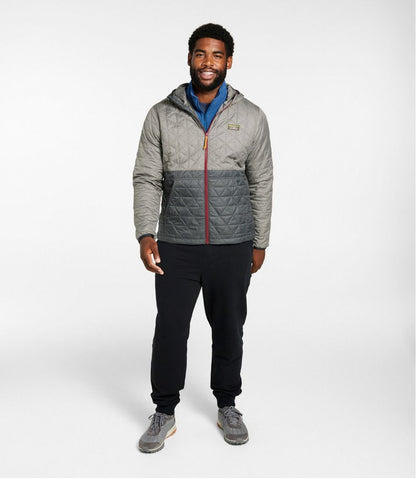 L.L.Bean | Men's Katahdin Insulated Hoodie, Colorblock