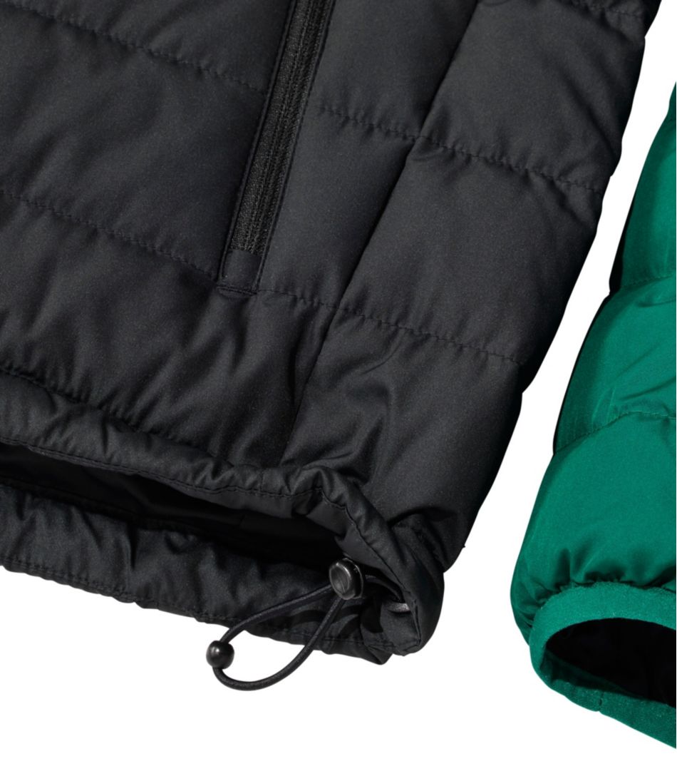 L.L.Bean | Men's Bean's Down Hooded Jacket, Colorblock