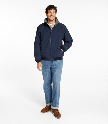 L.L.Bean | Men's Warm-Up Jacket, Fleece Lined