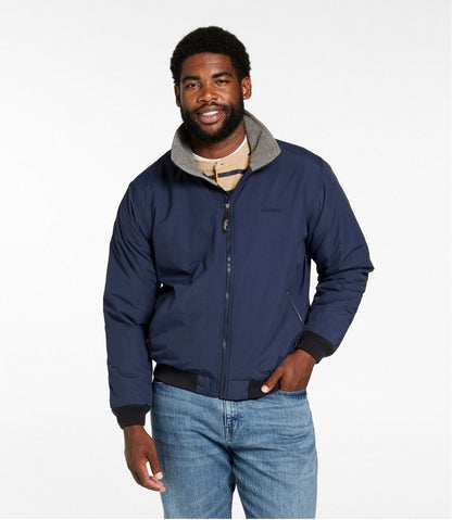 L.L.Bean | Men's Warm-Up Jacket, Fleece Lined