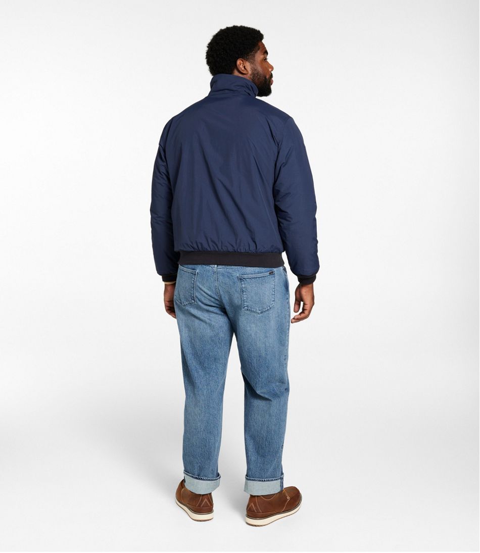 L.L.Bean | Men's Warm-Up Jacket, Fleece Lined