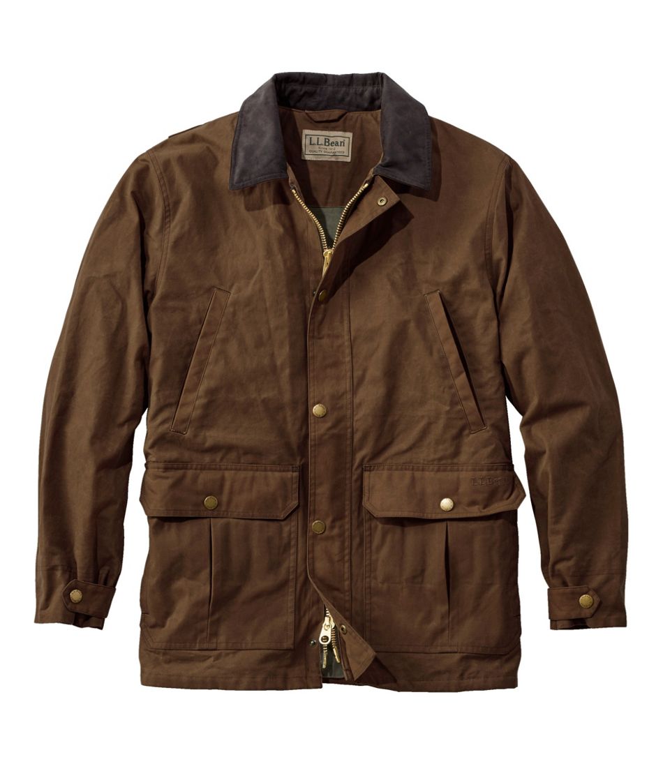L.L.Bean | Men's Double L Waxed-Cotton Upland Coat