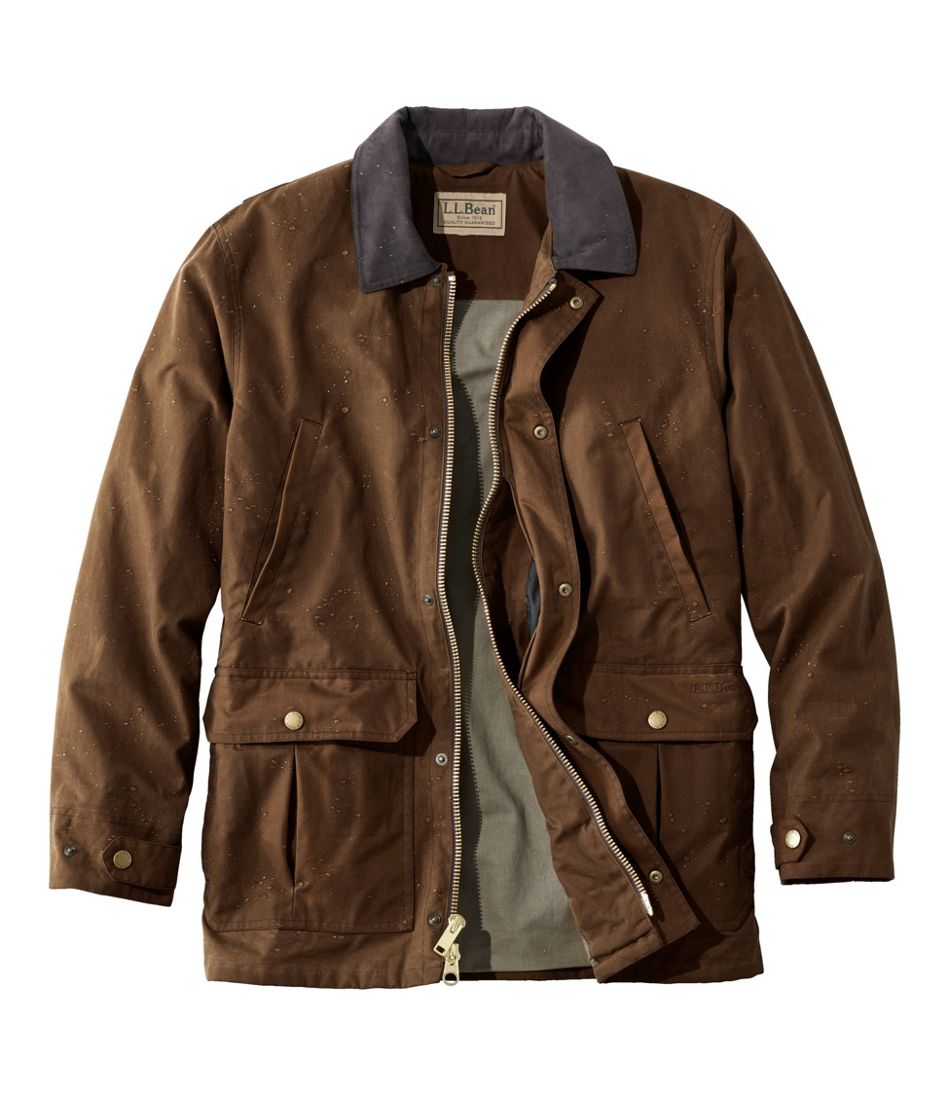 L.L.Bean | Men's Double L Waxed-Cotton Upland Coat