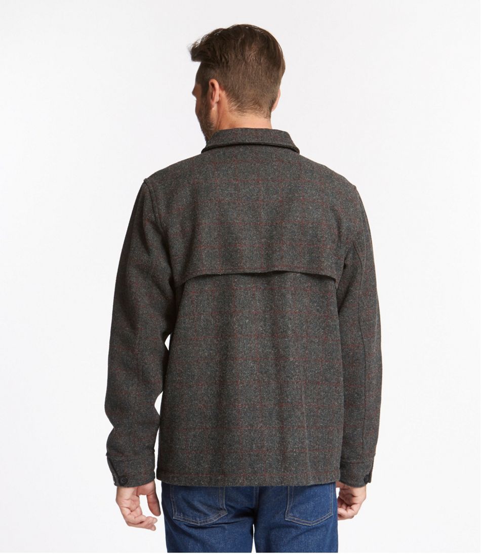 L.L.Bean | Men's Maine Guide Zip-Front Jac-Shirt, Plaid