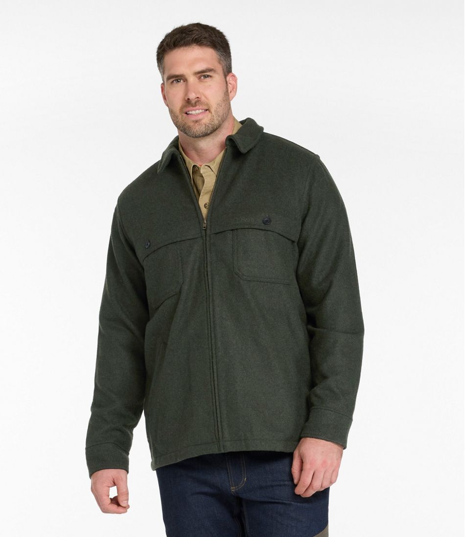 L.L.Bean | Men's Maine Guide Zip-Front Jac-Shirt