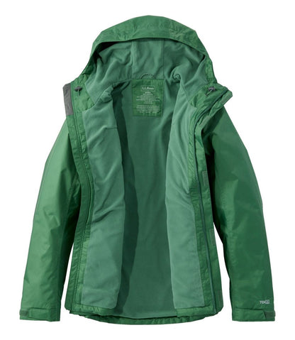 L.L.Bean | Men's Trail Model Rain Jacket, Fleece-Lined