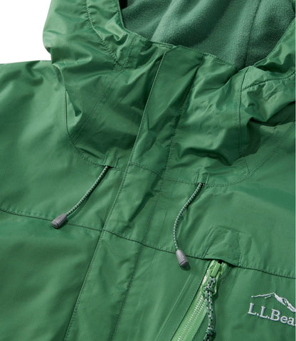 L.L.Bean | Men's Trail Model Rain Jacket, Fleece-Lined