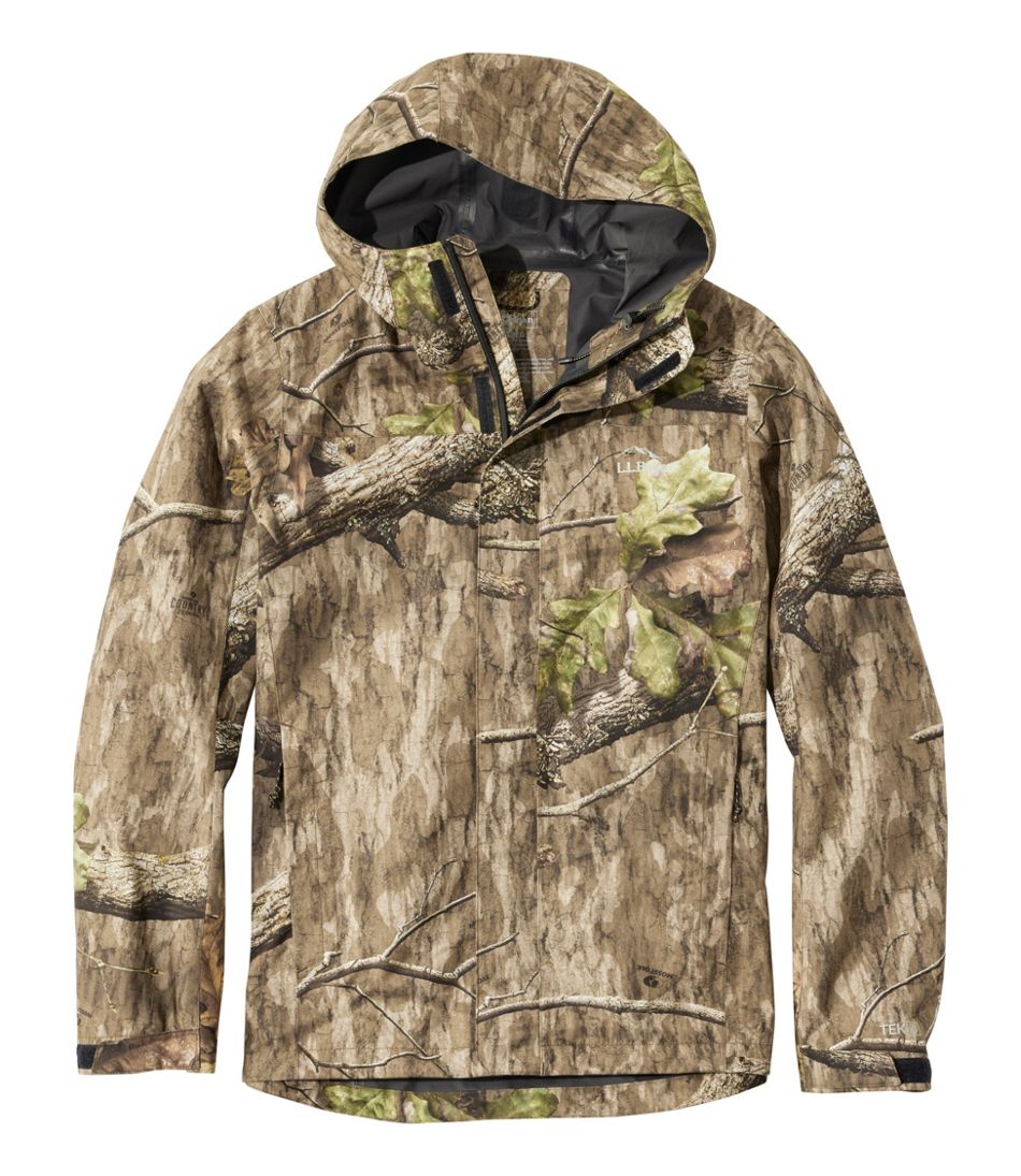 L.L.Bean | Men's Northwoods II Rain Jacket, Camo