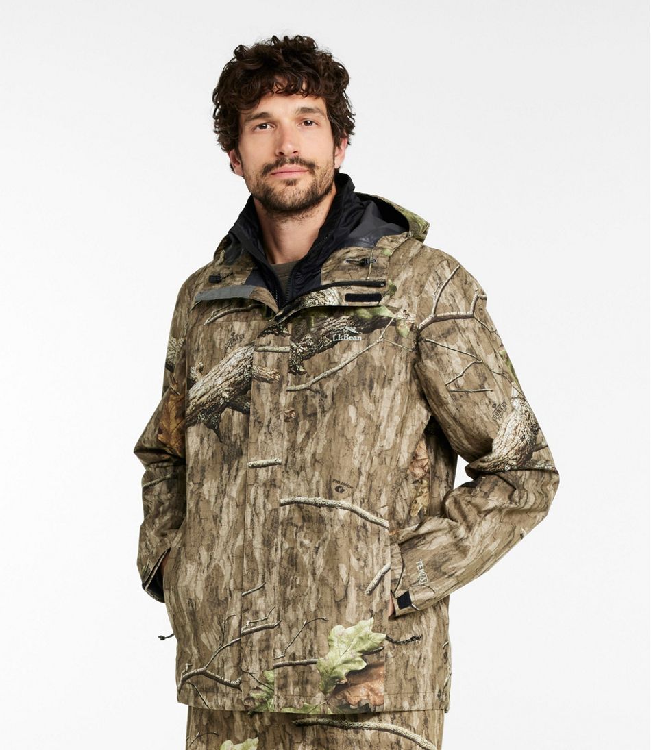 L.L.Bean | Men's Northwoods II Rain Jacket, Camo