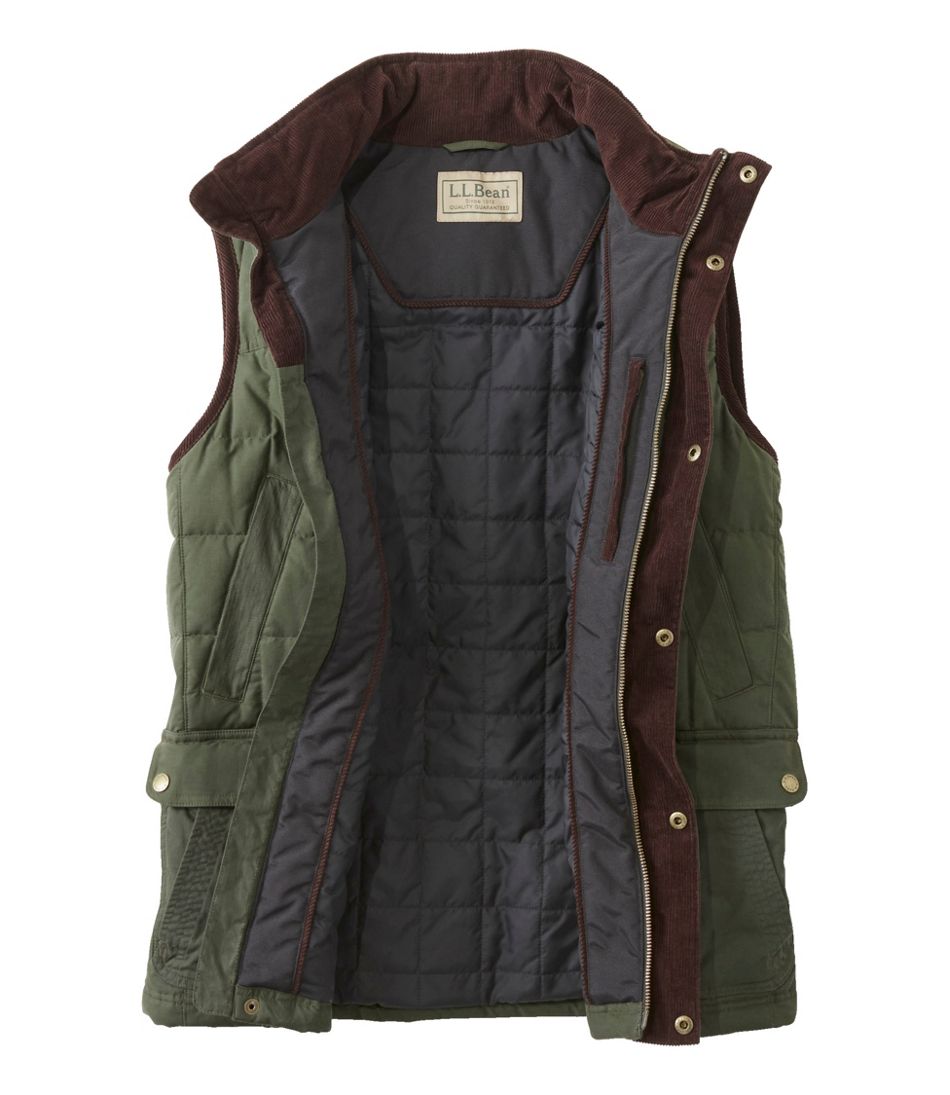 L.L.Bean | Men's L.L.Bean Upcountry Waxed Cotton Down Vest